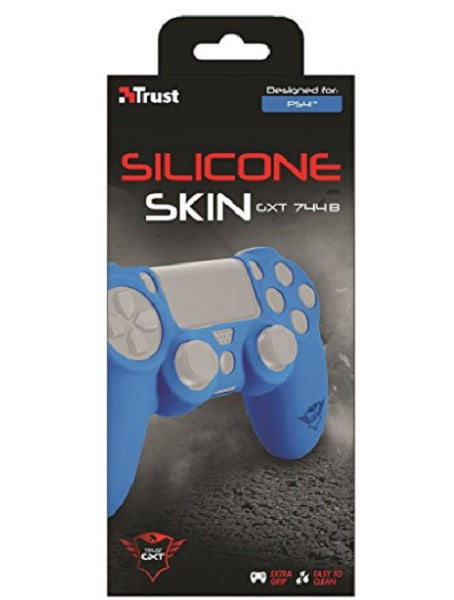 Funda de silicona Trust Silicone Skin Blue Gxt-744b Playstation 4 PS4 Hover Image