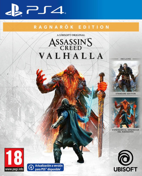 Assassin's Creed Valhalla Ragnark Edition (a.c Valhalla + Expansion El Amanecer Del Ragnark) Sony Playstation 4 PS4 Hover Image