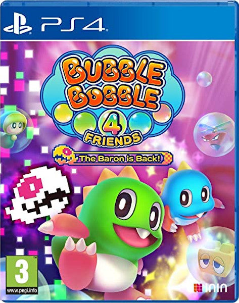 Bubble Bobble 4 Friends: The Baron Is Back! Sony Playstation 4 PS4 Hover Image