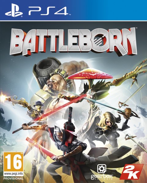 Battleborn (incluye Pack Primogenito Y Cartas Personajes) Sony Playstation 4 PS4 Hover Image