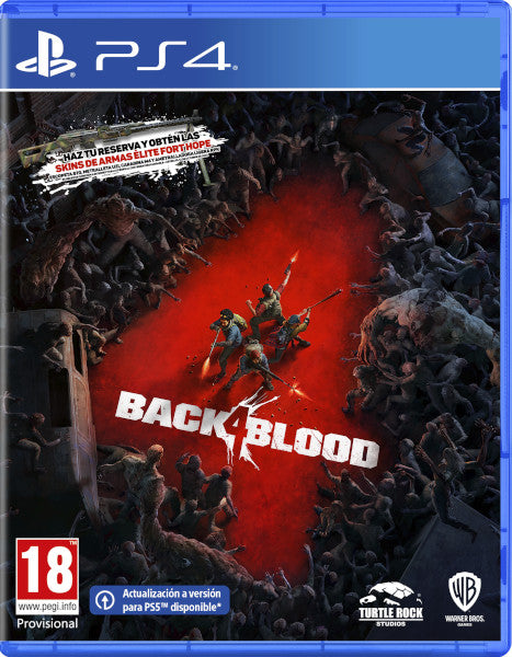 Back 4 Blood (incluye Skins Para Armas Elite De Fort Hope) Sony Playstation 4 PS4 Hover Image