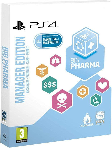 Big Pharma Manager Edition Sony Playstation 4 PS4