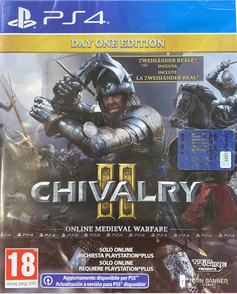 Chivalry Ii Day One Edition Sony Playstation 4 PS4 Hover Image