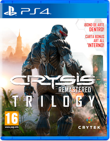 Crysis Remastered Trilogy Sony Playstation 4 PS4 Hover Image