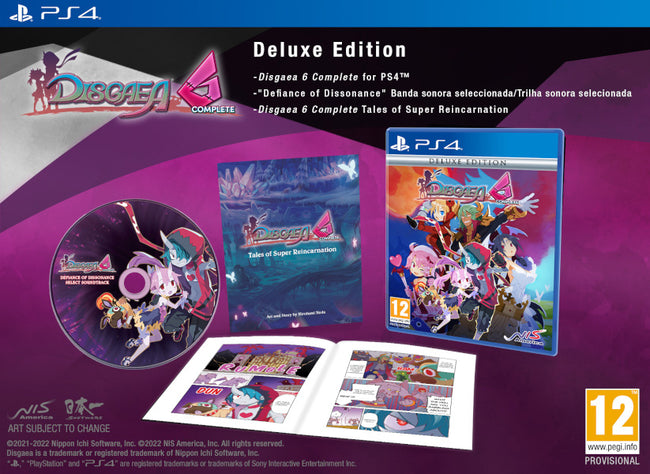 Disgaea 6 Complete -deluxe Edition- Sony Playstation 4 PS4 Hover Image