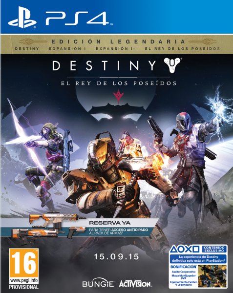 Destiny: El Rey De Los Poseídos Ed. Legendaria Sony Playstation 4 PS4 Hover Image