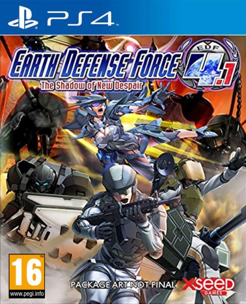 Earth Defense Force 4.1 Shadow Of New Despair Sony Playstation 4 PS4 Hover Image