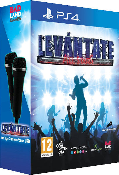 Levantate All Stars + Microfonos Sony Playstation 4 PS4 Hover Image