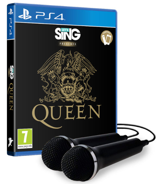 Let's Sing Queen + 2 Microfonos Sony Playstation 4 PS4 Hover Image