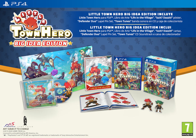 Little Town Hero: Big Idea Edition Sony Playstation 4 PS4 Hover Image