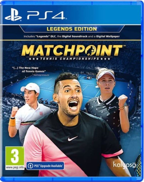 Matchpoint Tennis Championships -legends Edition- Sony Playstation 4 PS4 Hover Image