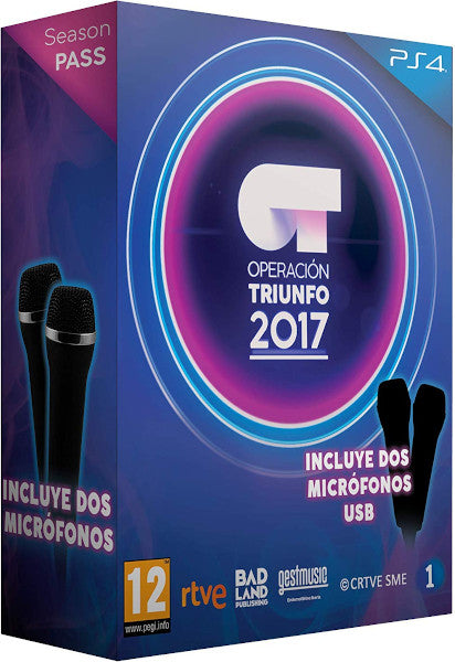 Operacion Triunfo 2017 + 2 Microfonos Sony Playstation 4 PS4 Hover Image