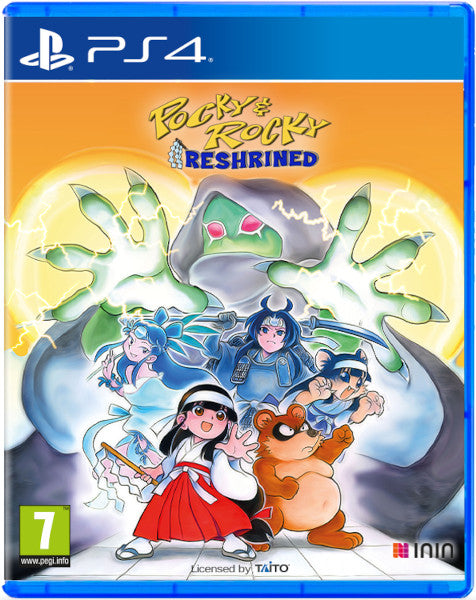 Pocky & Rocky Reshrined Sony Playstation 4 PS4 Hover Image