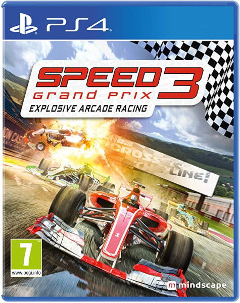 Speed 3 Grand Prix. Explosive Arcade Racing Sony Playstation 4 PS4 Hover Image