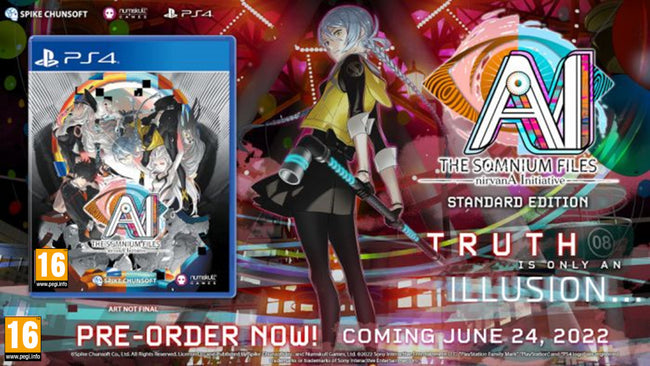 Ai The Somnium Files Nirvana Initiative Sony Playstation 4 PS4 Hover Image