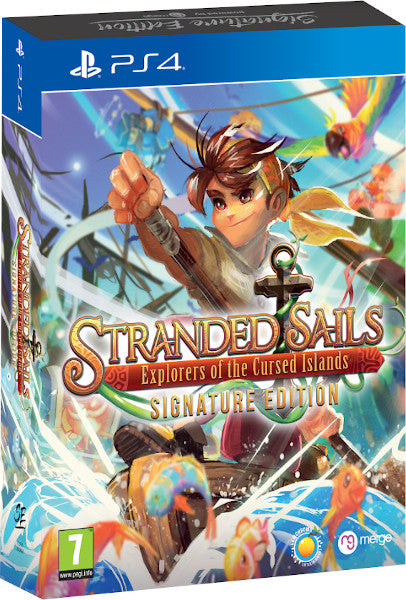 Stranded Sails: Explorers Of The Cursed Islands Signature Edition Sony Playstation 4 PS4 Hover Image