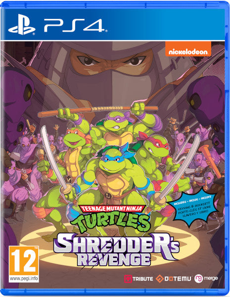 Teenage Mutant Ninja Turtles: Shredder's Revenge (incluye Llavero Y Libro) Sony Playstation 4 PS4 Hover Image