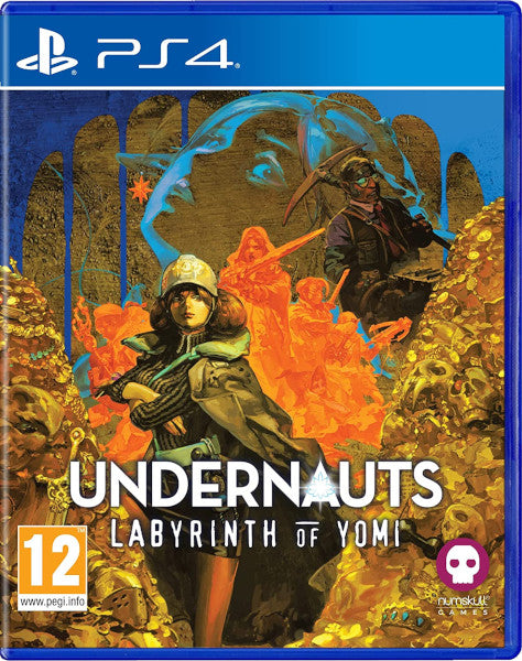Undernauts: Labyrinth Of Yomi Sony Playstation 4 PS4 Hover Image