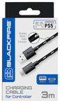 Cable Blackfire Charging Cable For Controller (usb-a/usb-c) 3 Metros (pro) Playstation 5 PS5