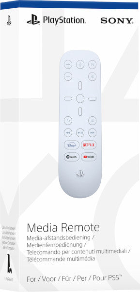 Mando a distancia Media Remote White (blanco) Playstation 5 PS5 Hover Image