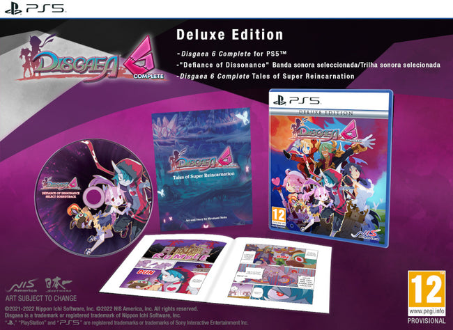 Disgaea 6 Complete -deluxe Edition- Sony Playstation 5 PS5 Hover Image