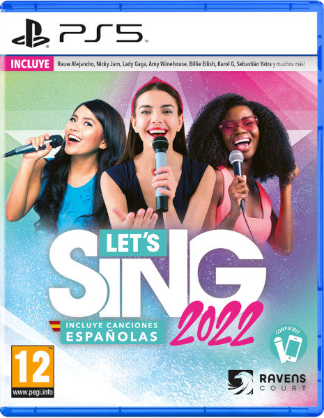 Let's Sing 2022 (incluye Canciones En Espaol) Sony Playstation 5 PS5 Hover Image