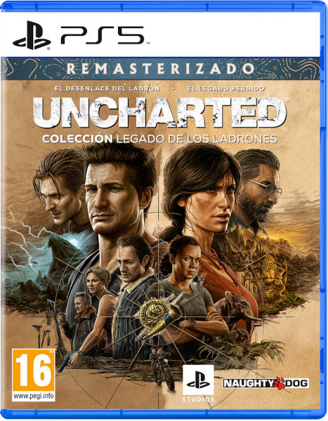 Uncharted Coleccion Legado De Los Ladrones Remasterizado Sony Playstation 5 PS5 Hover Image