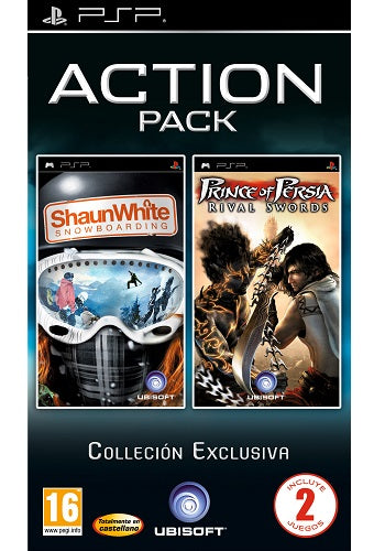 Shaun Snowboarding + P.persia:rival Swords PSP Hover Image