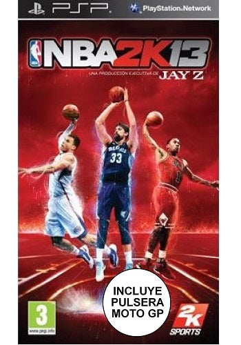 Nba 2k13 + Pulsera Moto Gp PSP Hover Image
