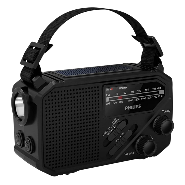 Philips TAR1609/00 - Radio Portátil Analógica con Linterna Hover Image