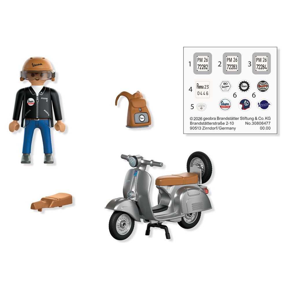 Playmobil - vespa 80 aniversario: estilo original