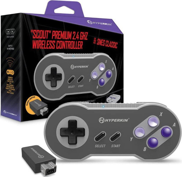 Hyperkin Snes Classic Wireless Controller Scout Premium 2.4ghz Hover Image
