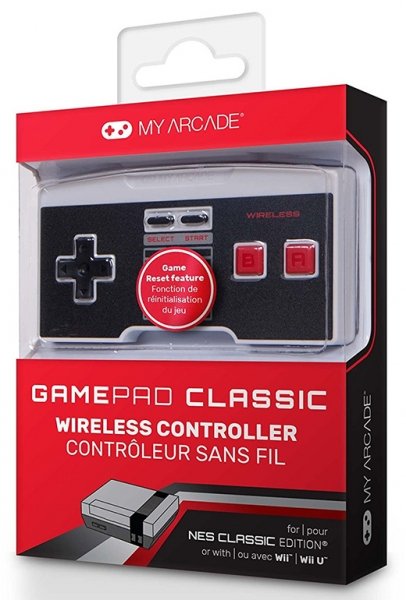 My Arcade Gamepad Classic Wireless Controller (nes/wii/wii U) Hover Image