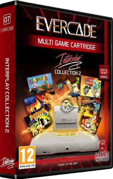 Evercade Multi Game Cartridge Interplay Collection 2