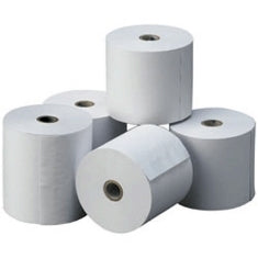 Rollo De Papel Termico Impresora Ticket 80x80 Hover Image
