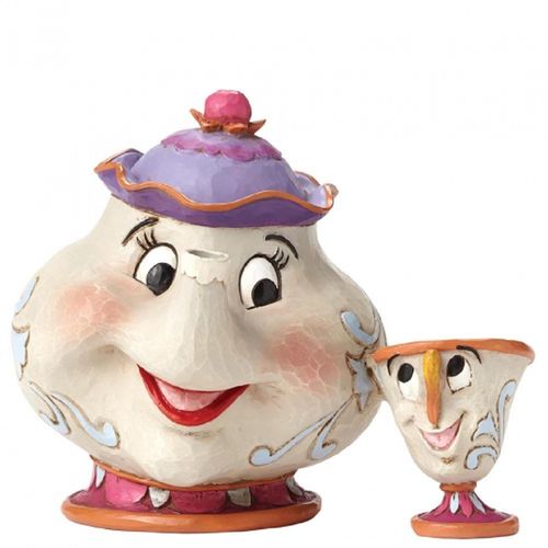 Figura Enesco Disney La Bella Y La Bestia Mrs Potts & Chip Hover Image