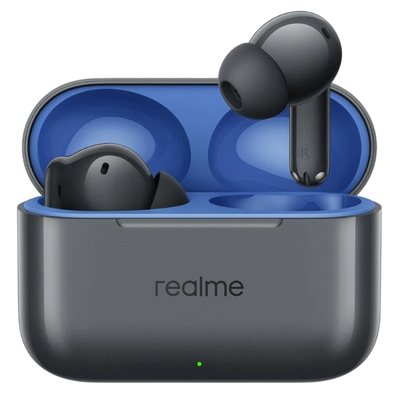 Realme Buds T200 Negro TWS ANC Bluetooth 5.4 50h IP55 Multipunto Auriculares inalámbricos