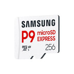 Tarjeta de Memoria Samsung P9 Express 256GB microSD XC/ Clase 10/ 800MBs