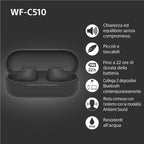 Sony Wf-c510 Black / Auriculares Inear True Wireless
