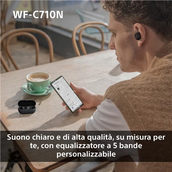 Sony Wf-c710n Black / Auriculares Inear True Wireless Con Noise Cancelling