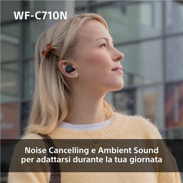 Sony Wf-c710n Black / Auriculares Inear True Wireless Con Noise Cancelling