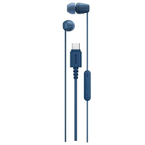 Sony IER-EX15C USB Tipo C Azul - Auriculares con cable