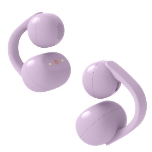 Sony LinkBuds Clip WF-LC900 Open-Ear Lavanda TWS Bluetooth 5.3 37h IPX4 Multipunto Auriculares inalámbricos