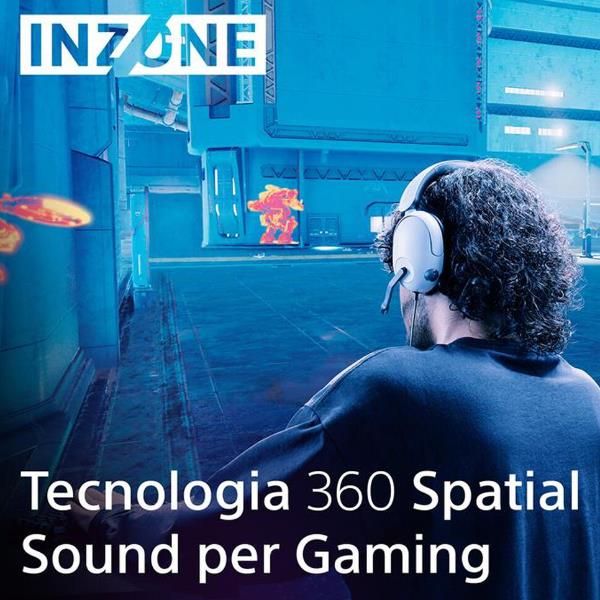 Sony Inzone H3 Blanco - Auriculares Gaming