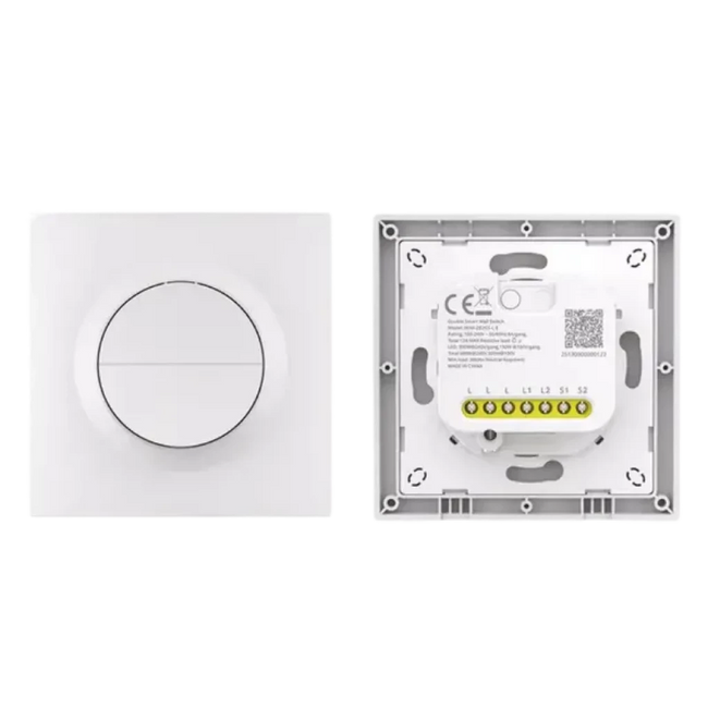 SONOFF Orb-ZBW2L ZigBee Doble Canal - Interruptor Inteligente de Pared Hover Image