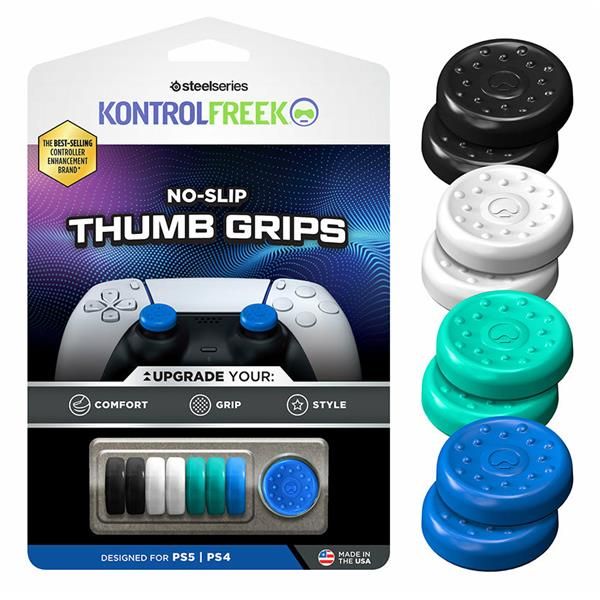 SteelSeries KontrolFeek No-Slip Thumbgrip 8 Pack PS5