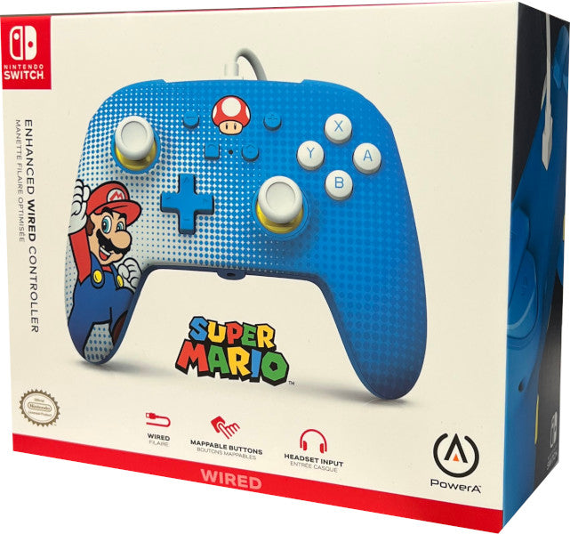 Mando Power A Enhanced Wired Controller Super Mario Pop Art