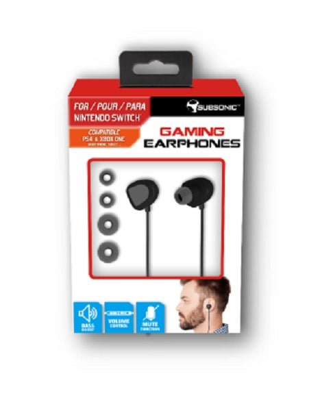 Auriculares Subsonic Gaming Earphones (ps4/xbone/smartphone/tablets) Hover Image