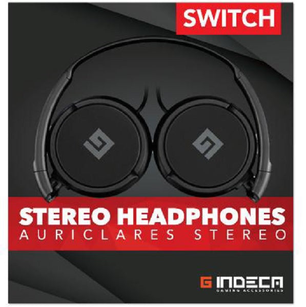 Cascos Indeca Auriculares Stereo Headphones Plegables Hover Image