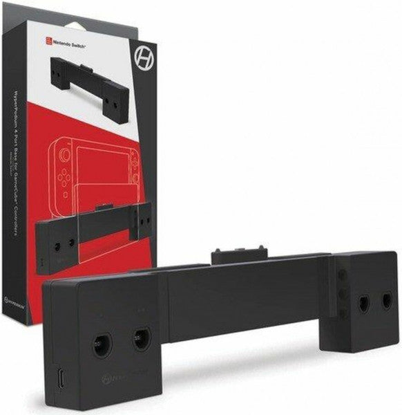 Soporte Hyperkin Hyperpodium Adaptador 4 Mandos Gamecube Para Switch Hover Image